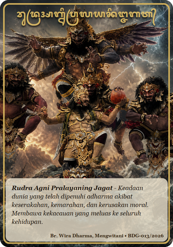 Rudra Agni Pralayaning Jagat