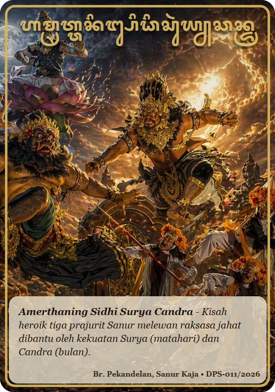 Amerthaning Sidhi Surya Candra